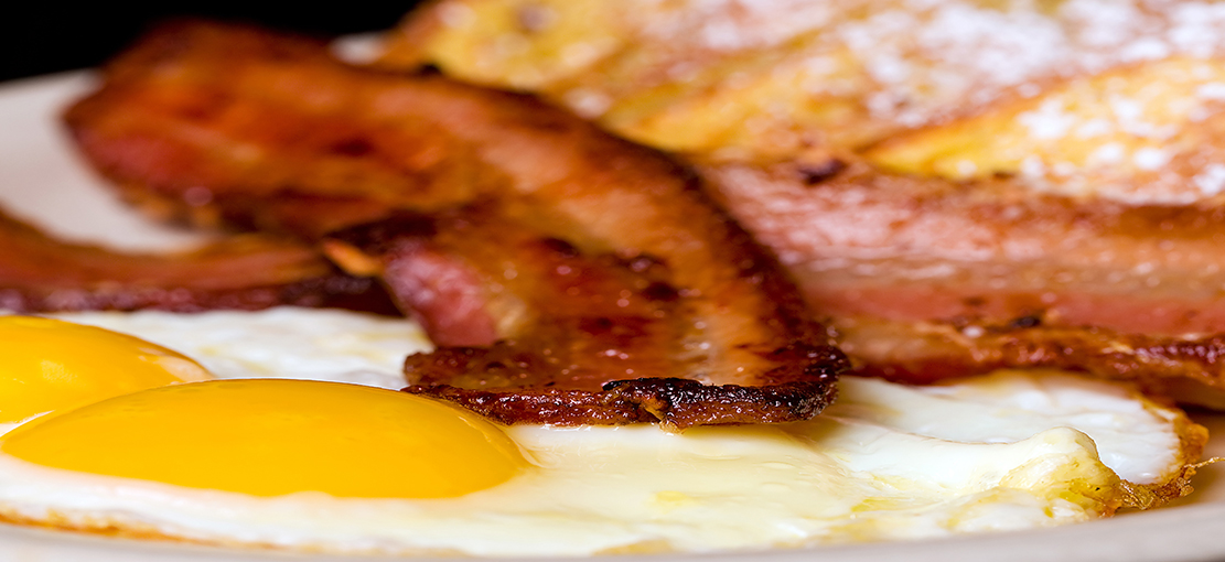 Bacon & Eggs For Breakfast